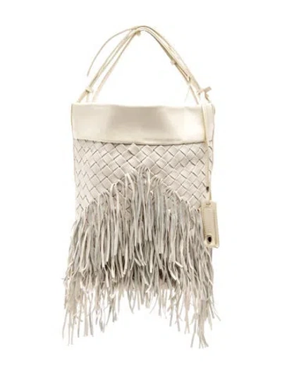 Pre-owned Francesco Biasia Leather Tote In Neutrals