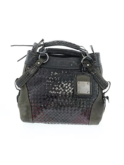 Pre-owned Francesco Biasia Satchel In Black