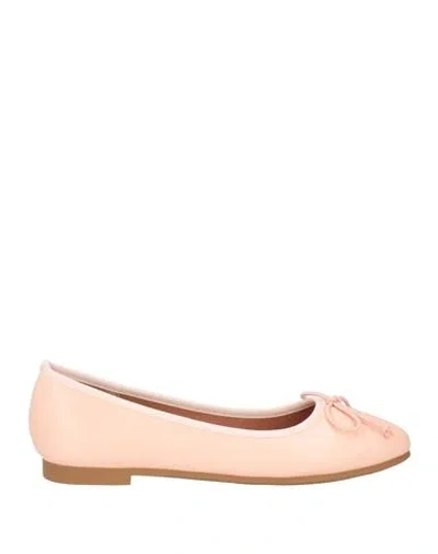 Francesco Milano Woman Ballet Flats Pink Size 8 Leather