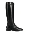 Francesco Milano Woman Boot Black Size 8 Leather