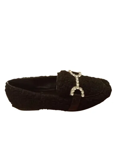 Francesco Milano Women's Moccasins  A05-15e_nero Patent Leather In Burgundy