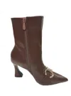 Francesco Milano Women's Troncho  D10-04a In Brown