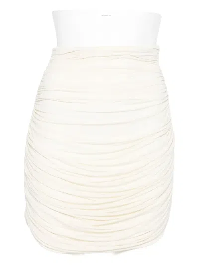 FRANCESCO MURANO DRAPED RUCHED SKIRT