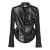 Francesco Murano Jackets Black In Black