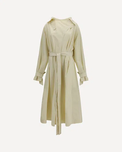 Francesco Murano Oversize Trench In Green