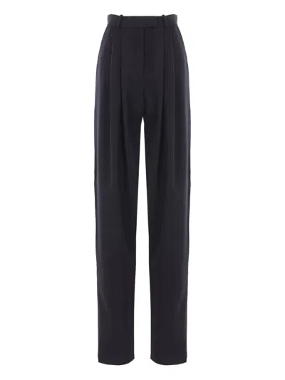 Francesco Murano Pleated Trousers In Black