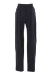 Francesco Murano Pleated Trousers In Black