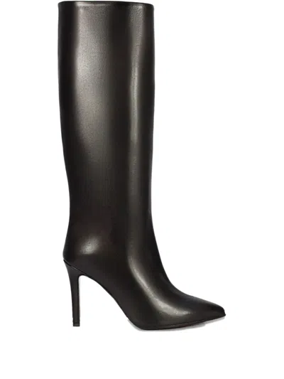 Francesco Russo 80mm Pointed-toe Boots In Black