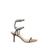 Francesco Russo Woman Sandals Black Size 7 Soft Leather