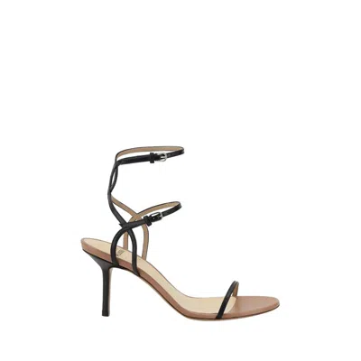 FRANCESCO RUSSO ANKLE STRAP SANDALS