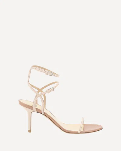 Francesco Russo Ankle Strap Sandals In Pink