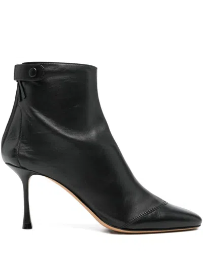 Francesco Russo Boots In Black