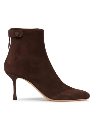 Francesco Russo Brown R1b830 Suede Ankle Boots