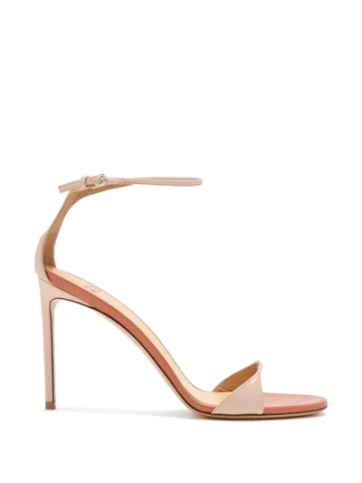 Francesco Russo Buckle Strap Sandals In Neutral