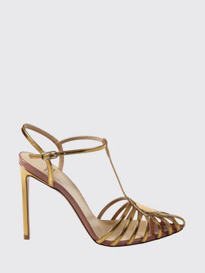 Francesco Russo Heeled Sandal  Woman Color Grey In Gray