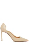 FRANCESCO RUSSO FRANCESCO RUSSO HEELED POINTED TOE PUMPS