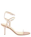 Francesco Russo Ankle Strap Sandals In Pink