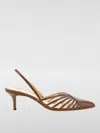 Francesco Russo High Heel Shoes  Woman Color Camel In Camel