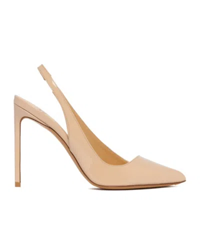 Francesco Russo High-heeled Sandals In Nude