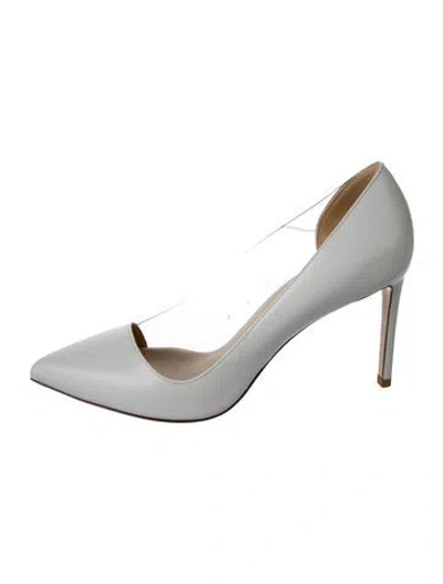 Pre-owned Francesco Russo Leather Pumps W/ Tags In White