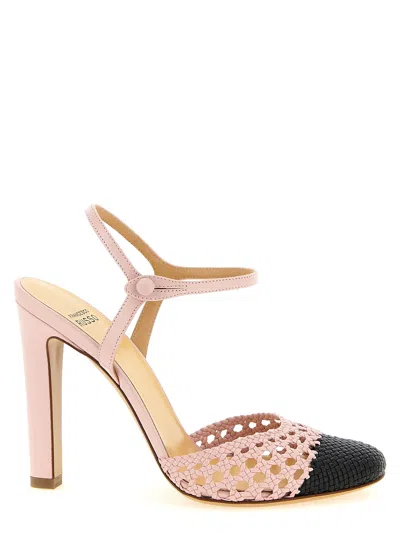 Francesco Russo Multicolor Goatskin High Heel Women's Pumps