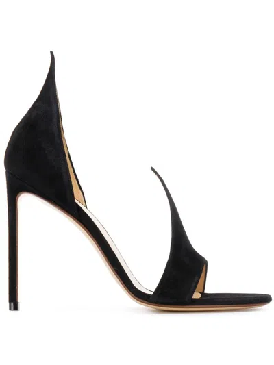 FRANCESCO RUSSO OPEN TOE SANDALS