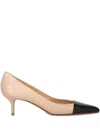 Francesco Russo Leather Pumps In Pink