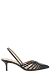 FRANCESCO RUSSO FRANCESCO RUSSO POINTED TOE SANDALS