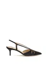 Francesco Russo Snake Effect Pumps 55mm In Black