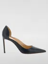 Francesco Russo Leather Pumps With Stiletto Heel 9cm In Schwarz