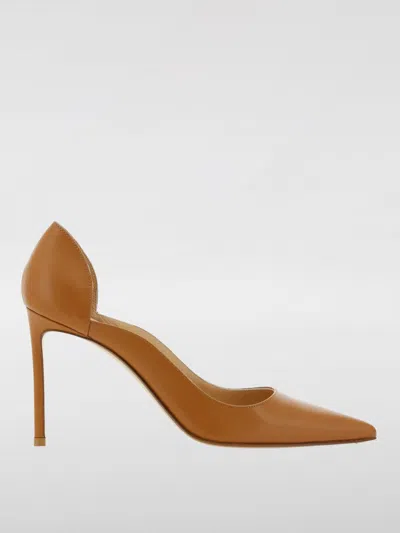 FRANCESCO RUSSO PUMPS FRANCESCO RUSSO WOMAN COLOR BROWN,G00937032