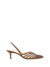 Francesco Russo High Heel Shoes  Woman Color Camel In Tan