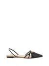 Francesco Russo Slingback Sandals In Black