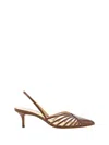 Francesco Russo High Heel Shoes  Woman Color Camel In Brown