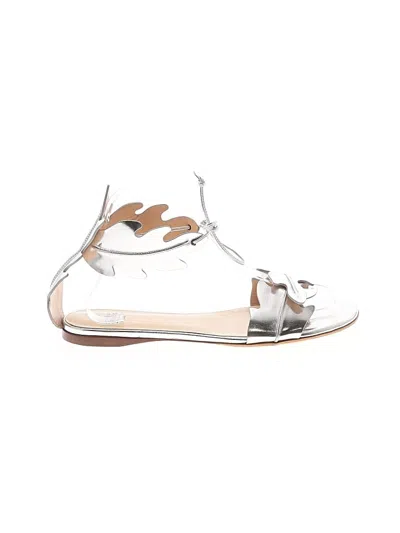 Pre-owned Francesco Russo Sandals In Silver