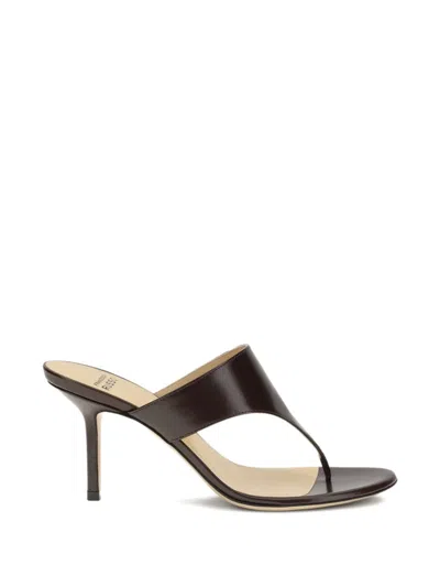 FRANCESCO RUSSO STILETTO-HEEL SANDALS