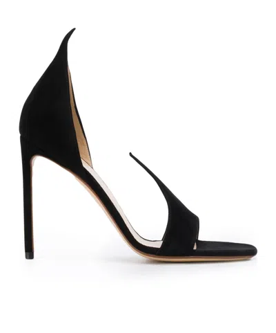 FRANCESCO RUSSO FRANCESCO RUSSO STILETTO HEELED SANDALS