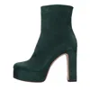 Francesco Sacco Boots Green In Verde Blu E Verdi