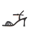 Francesco Sacco Sandals Black In Nero Neri E Grigi