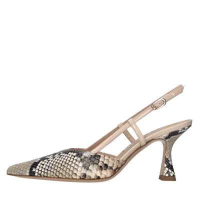 Francesco Sacco With Heel In Animal Print