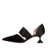 Francesco Sacco With Heel Black In Nero Neri E Grigi