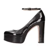 Francesco Sacco With Heel Black In Nero Scuri
