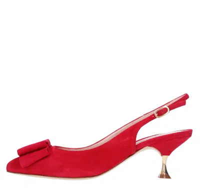 Francesco Sacco With Heel Red