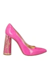 Francesco Sacco With Heel Magenta In Pink