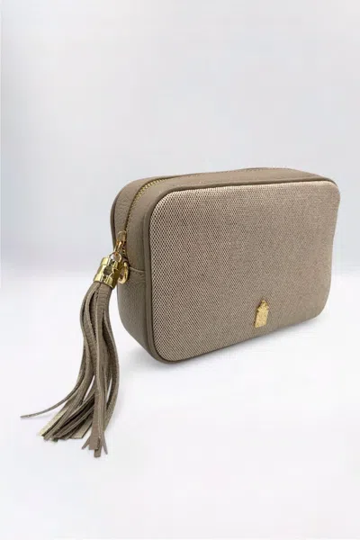 Franchetti Bond Women's Blue / Neutrals Caz - Italian Canvas Light Taupe