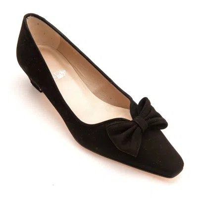 Franchetti Bond Women's Giada Black Suede In Brown