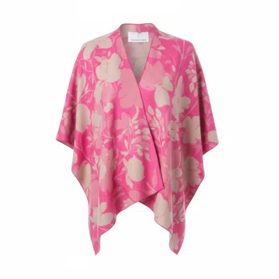 Franchetti Bond Women's Pink Angelica Fuchsia Floral Print Jacket