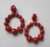 Francine Bramli Women's Bastille Stud Earrings In Red In Red