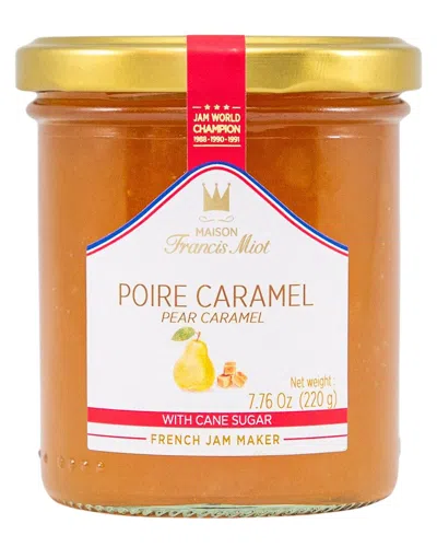 Francis Miot Pear Caramel Jam Pack Of 6 In Orange