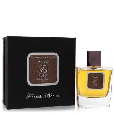 Franck Boclet 2pcs Combo Gift Set  Amber By  Eau De Parfum Spray (unisex) 3.4 oz For Men In Multi